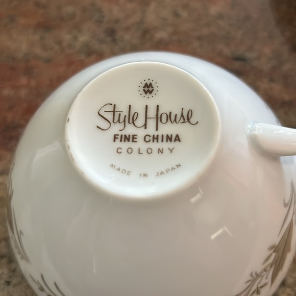 Vintage Montgomery Wards Style House “Colony” Fine China Made in Japan